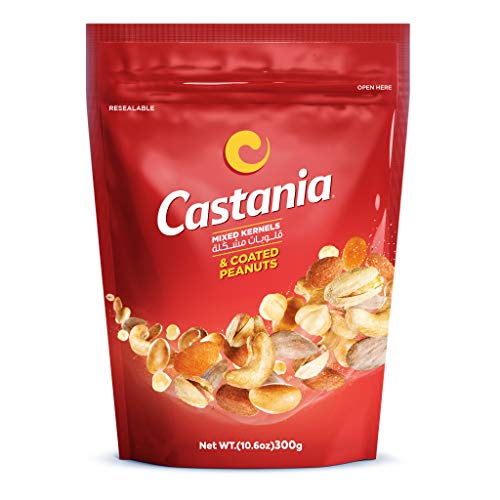 Castania Mixed Kernels + Coated Peanuts 300g (10.6 oz)