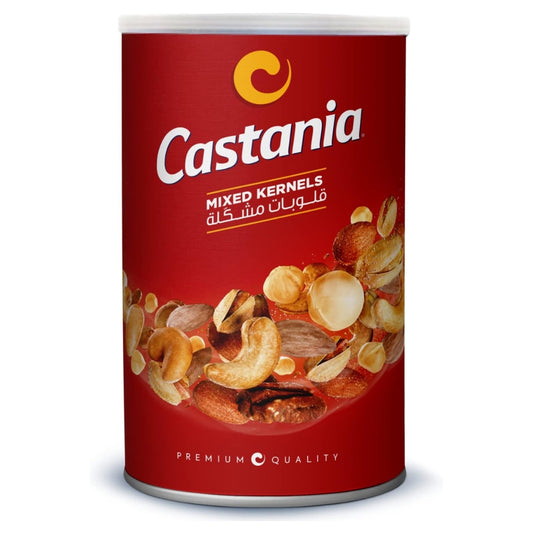 Castania Mixed Kernels & Coated Peanuts 454g (16oz)