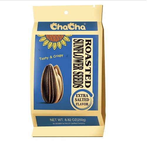 ChaCha Roasted Sunflower Seeds Extra Salted 250g (8.82oz)