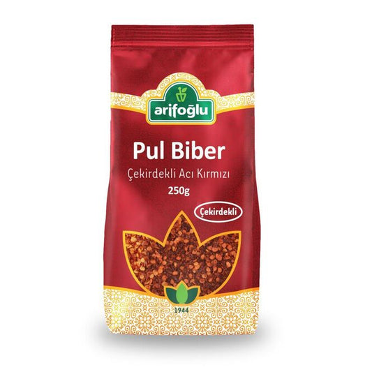 Arifoglu Hot Pepper With Seeds 250g