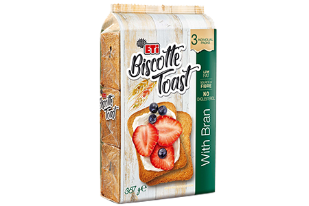 ETi Biscotte Toast Low Fat With Bran