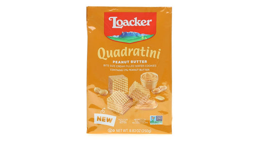 Loacker Quadratini Peanut Butter 250g