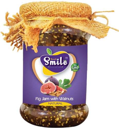 Smile Fig Jam With Walnuts 370g (13.05oz)