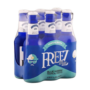 Freez Mix Blue Hawaii Tropical Fruits 6-Pack