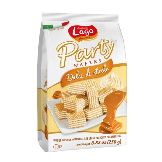 Lago Party Wafers Dulce De Leche 250g