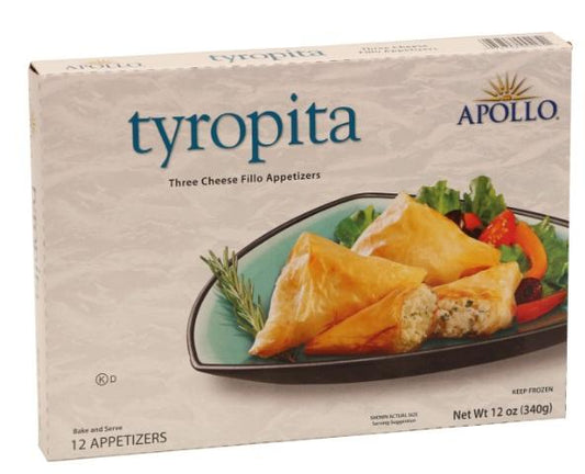 Apollo Tyropita Three Cheese Phyllo Appetizers 340g (12oz)