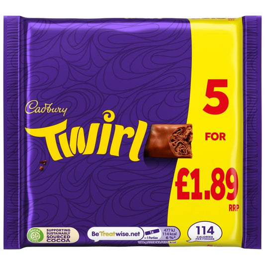 Cadbury Twirl 5 Pack
