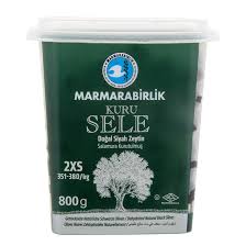 Marmarabirlik Dried Natural Black Olives (800g)