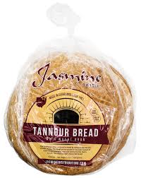 Jasmine Tannour Bread with Wheat Bran 8pcs