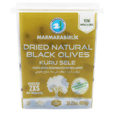 Marmarabirlik Dried Natural Black Olives 800g