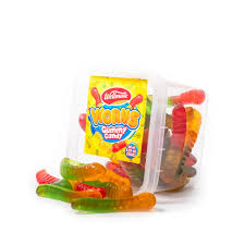 Wellmade Worms Gummy Candy