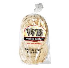Wooden Bakery Whole Wheat Pita Bread Mini