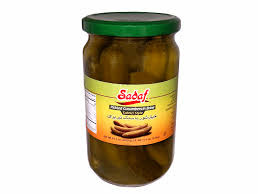 Sadaf Pickled Cucumbers In Brine 690g