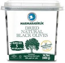 MB Dried Natural Black Olives Kuru Sele (400g)