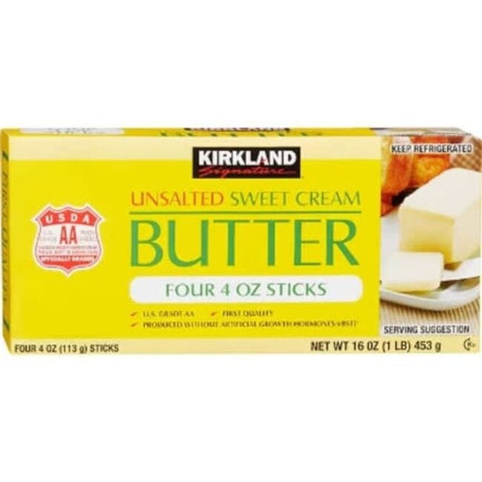 Kirkland Unsalted Butter 1lb
