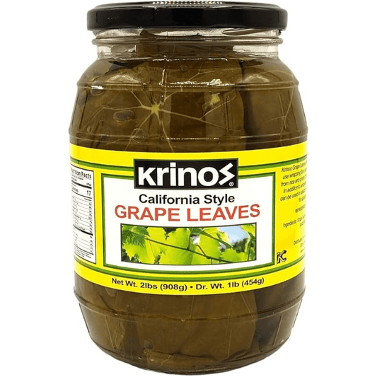 Krinos Grape Leaves 1lb