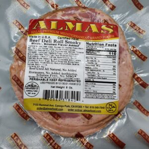 Almas Beef Deli Roll Smoky(12oz)