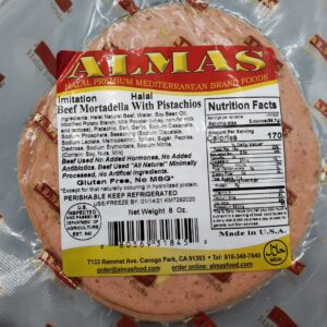 Almas Beef Mortadella Pistachios