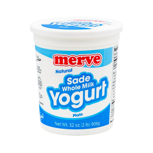 Merve Natural Sade Whole Milk Yogurt Plain 2lb