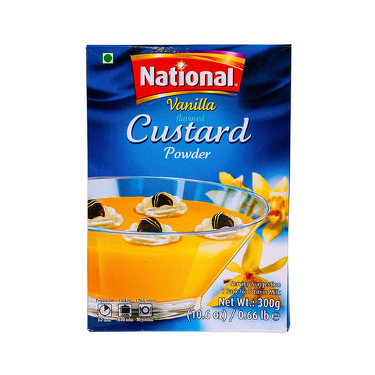 National Vanilla Flavored Custard Powder 300g