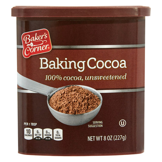 Baker's Corner Baking Cocoa 8oz
