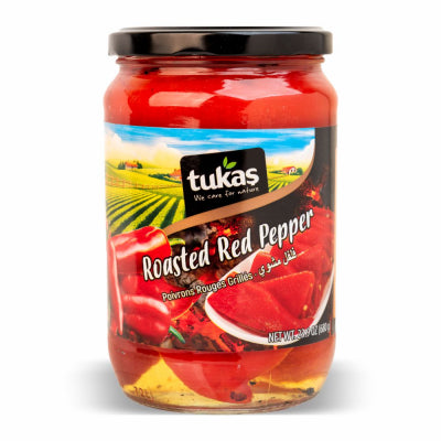 Tukas Roasted Red Peppers 680g