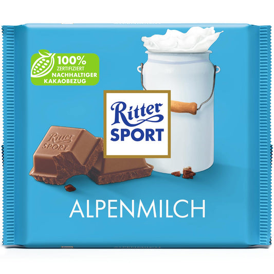 Ritter Sport Alpine Milk Chocolate