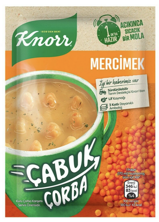 Knorr Mercimek Quick Soup Mix 100ml