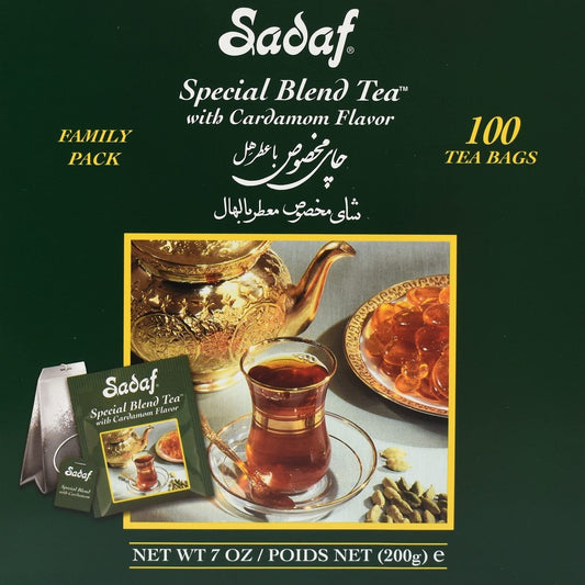 Sadaf Special Blend Cardamoln Flavor Tea (100g)