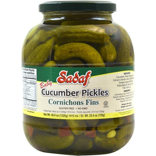 Sadaf Baby Cucumber Pickles (720g)
