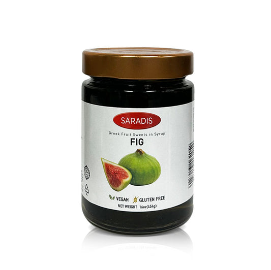 Saradis Greek Fig in Syrup 454g (16oz)