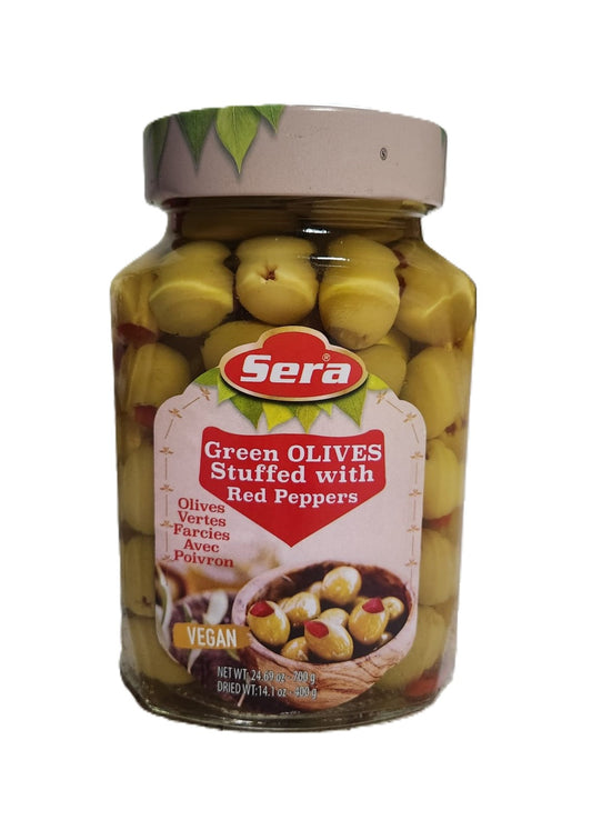 Sera Breen Olives Stuffed With Peppers 700g
