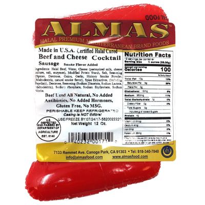 Almas Beef And Cheese Cocktail